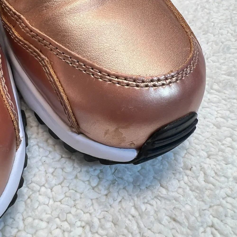 Nike Girls Sneakers Air Max 90 SE LTR (GS) Rose Gold Size 6.5Y